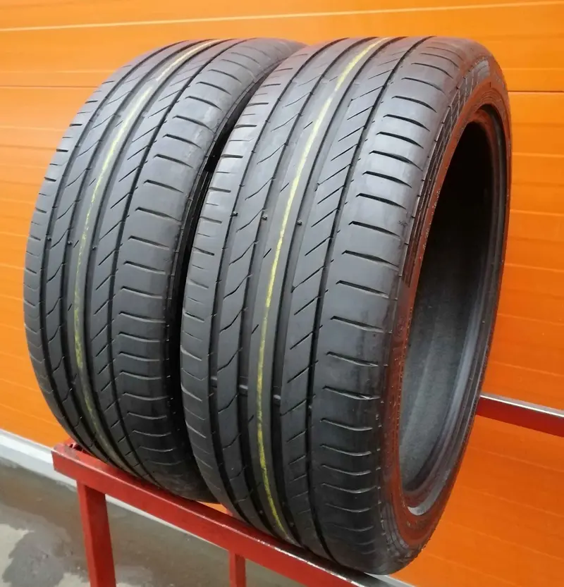 Пара б/у шин 235/45 R19 Continental ContiSportContact 5 RunFlat MOE