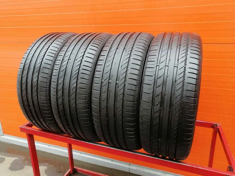 Комплект б/у шин 235/45 R19 Continental ContiSportContact 5 RunFlat MOE