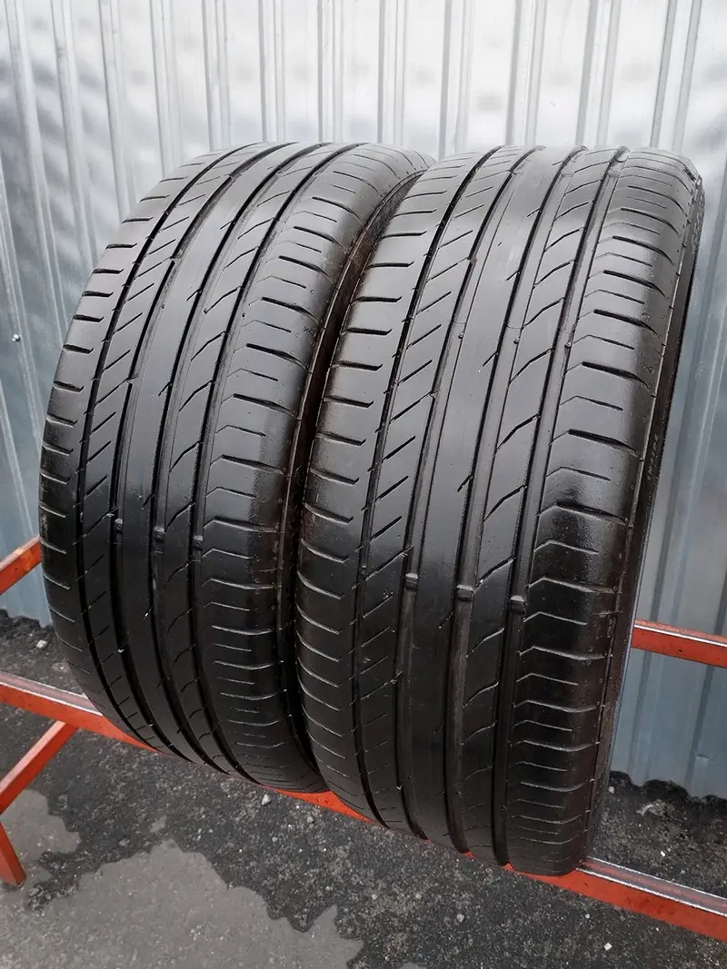 Пара б/у шин 235/45 R19 Continental ContiSportContact 5 RunFlat MOE
