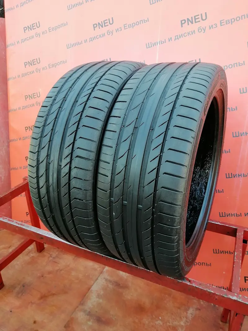 Пара б/у шин 235/45 R20 Continental ContiSportContact 5