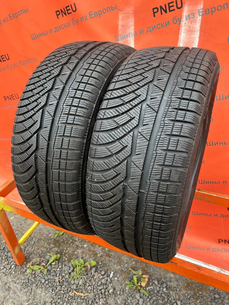 Пара б/у шин 235/50 R17 Michelin Pilot Alpin PA 4