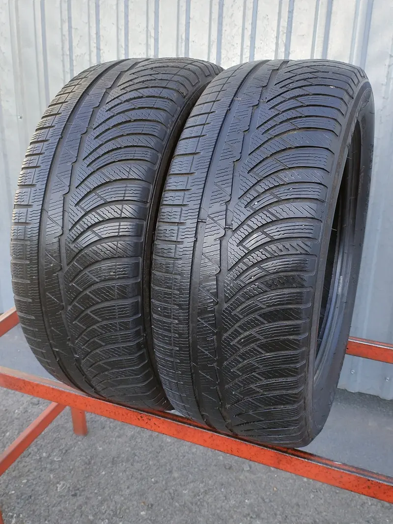 Пара б/у шин 235/50 R17 Michelin Pilot Alpin PA 4