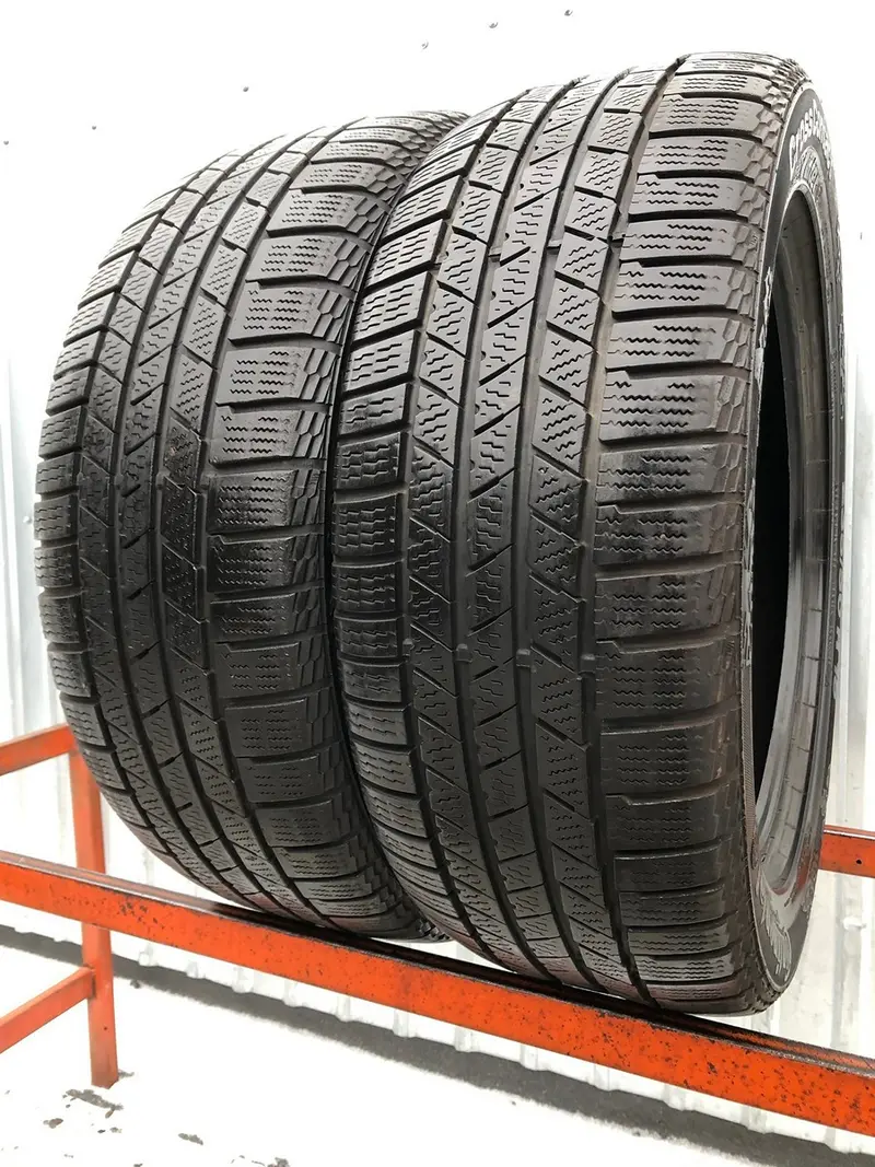 Пара б/у шин 235/50 R18 Continental ContiCrossContact Winter