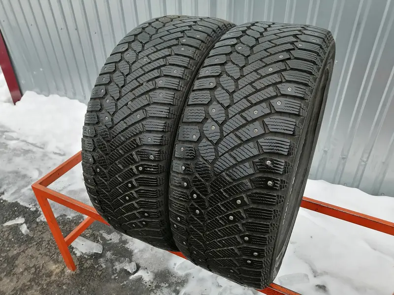 Пара б/у шин 235/50 R18 Continental ContiIceContact