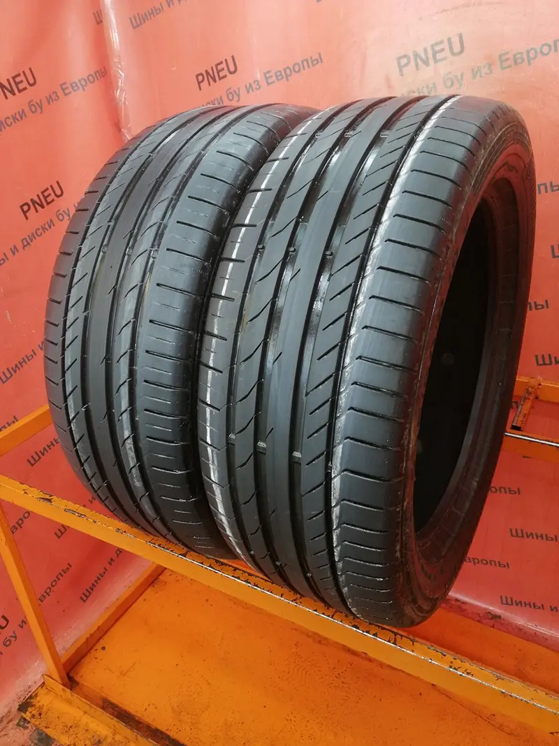Пара б/у шин 235/50 R18 Continental ContiSportContact 5