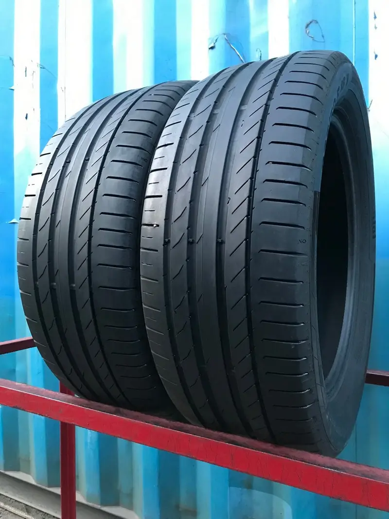 Пара б/у шин 235/50 R18 Continental ContiSportContact 5 SUV