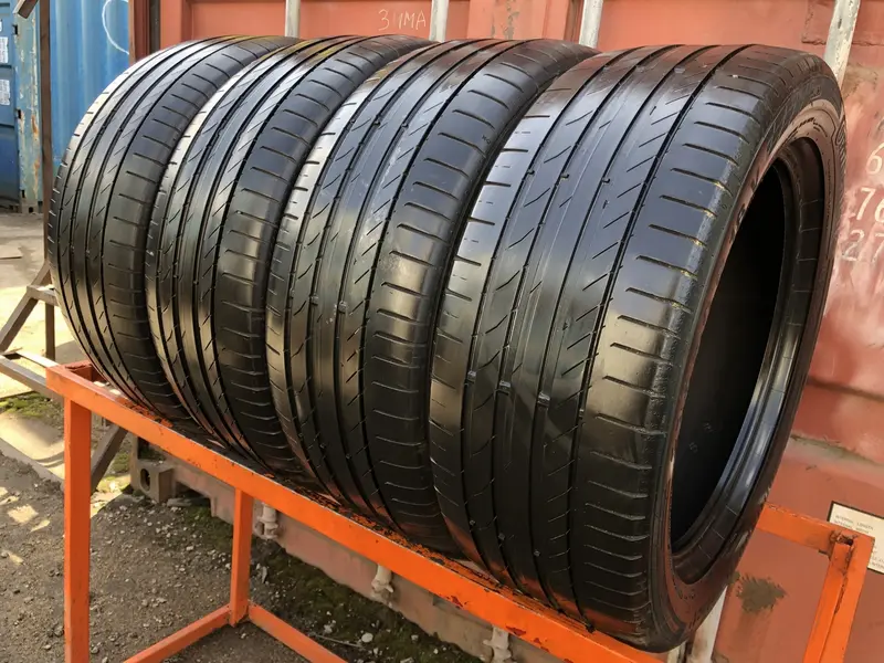 Комплект б/у шин 235/50 R18 Continental ContiSportContact 5 SUV