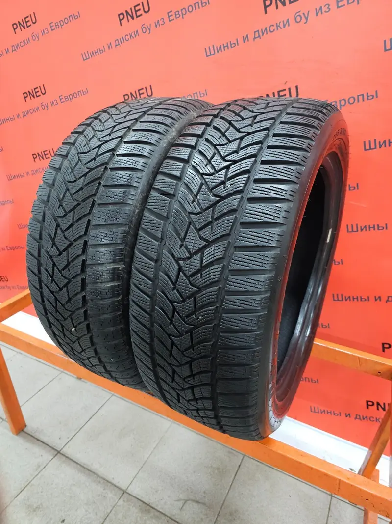 Пара б/у шин 235/50 R18 Dunlop Winter Sport 5