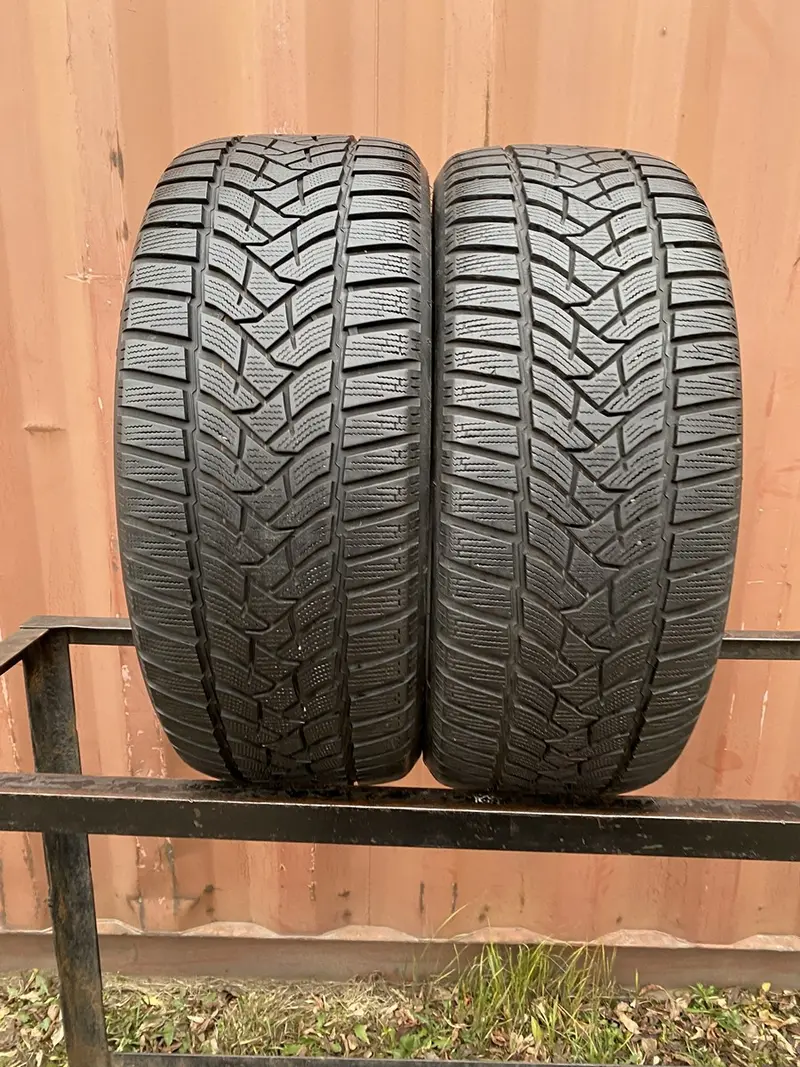 Пара б/у шин 235/50 R18 Dunlop Winter Sport 5