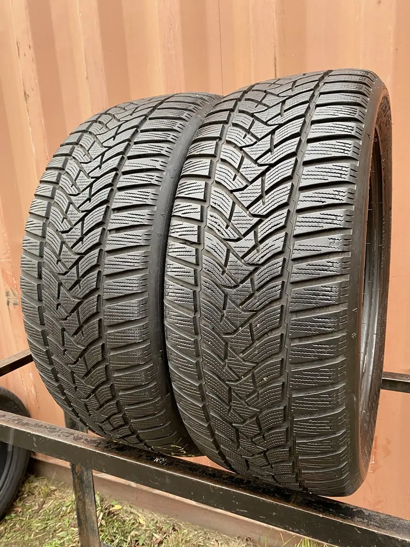 Пара б/у шин 235/50 R18 Dunlop Winter Sport 5