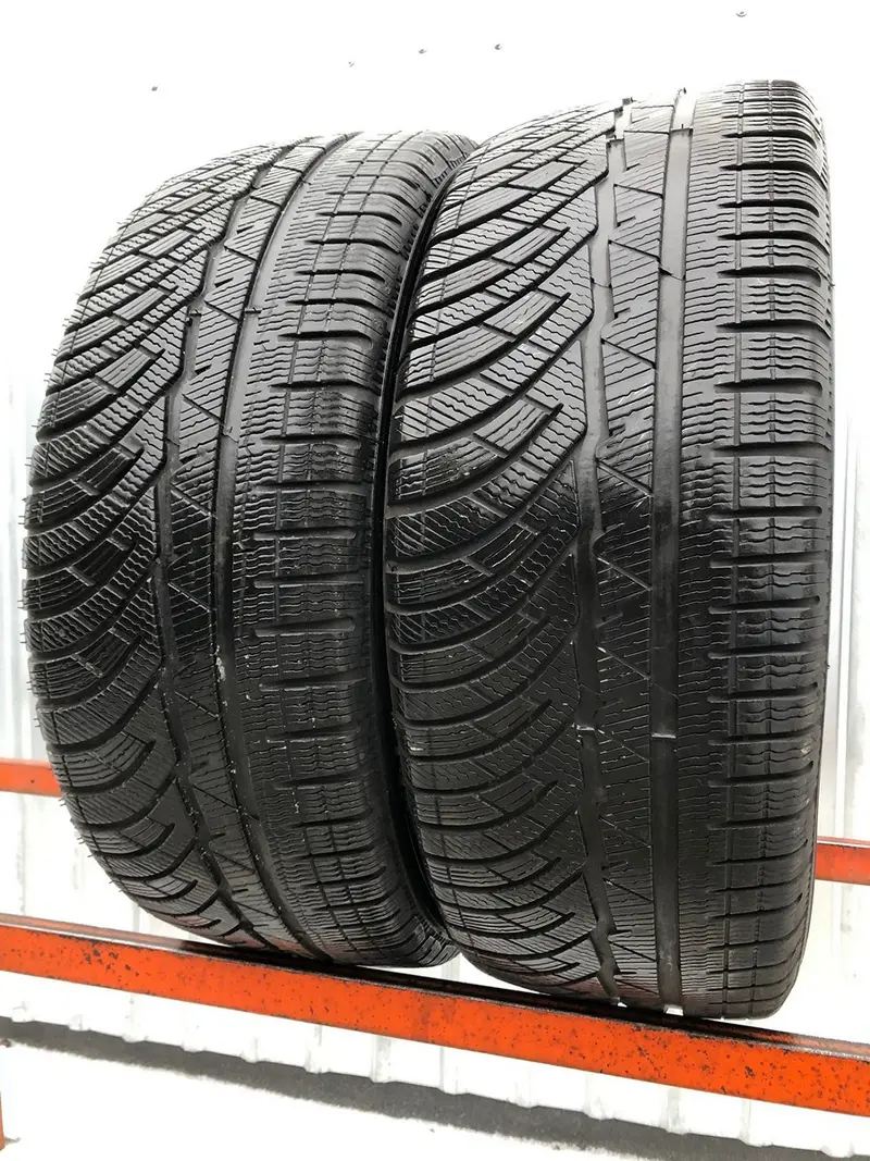 Пара б/у шин 235/50 R18 Michelin Pilot Alpin PA 4