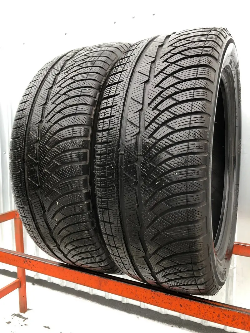 Пара б/у шин 235/50 R18 Michelin Pilot Alpin PA 4
