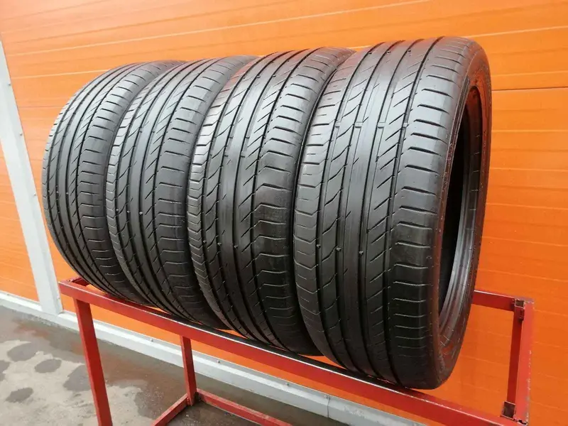 Комплект б/у шин 235/50 R19 Continental ContiSportContact 5 SUV
