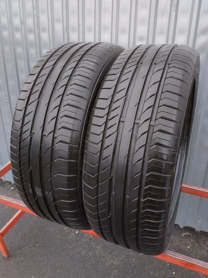 Пара б/у шин 235/50 R19 Continental ContiSportContact 5 SUV