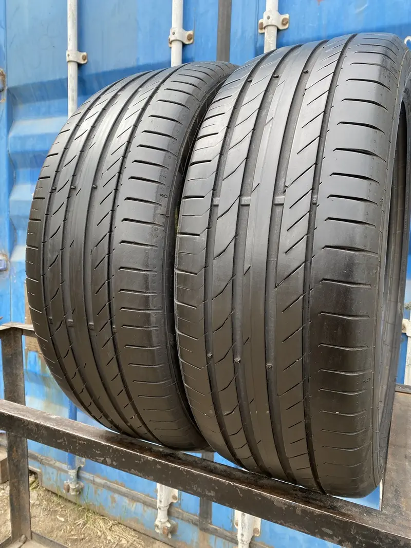 Пара б/у шин 235/50 R19 Continental ContiSportContact 5 SUV