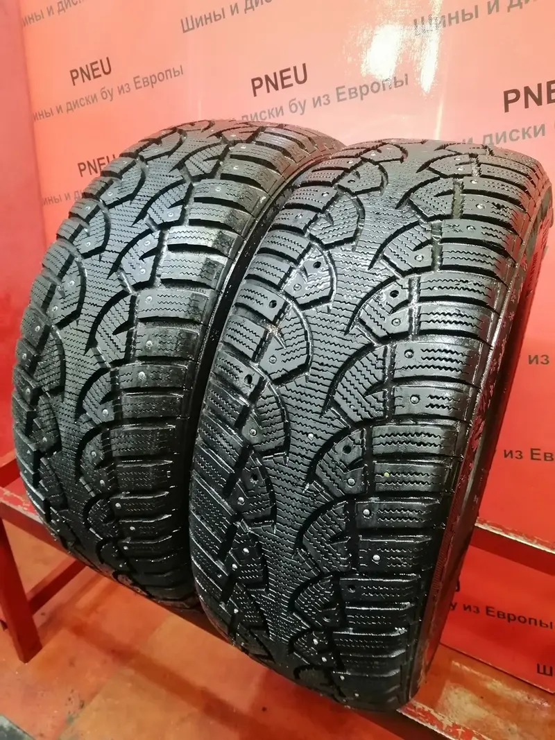 Пара б/у шин 235/55 R17 Continental Conti4x4IceContact