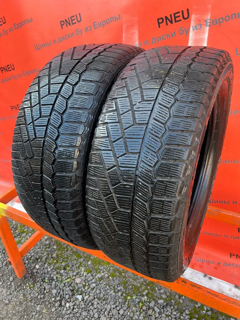 Пара б/у шин 235/55 R17 Continental ContiCrossContact Viking