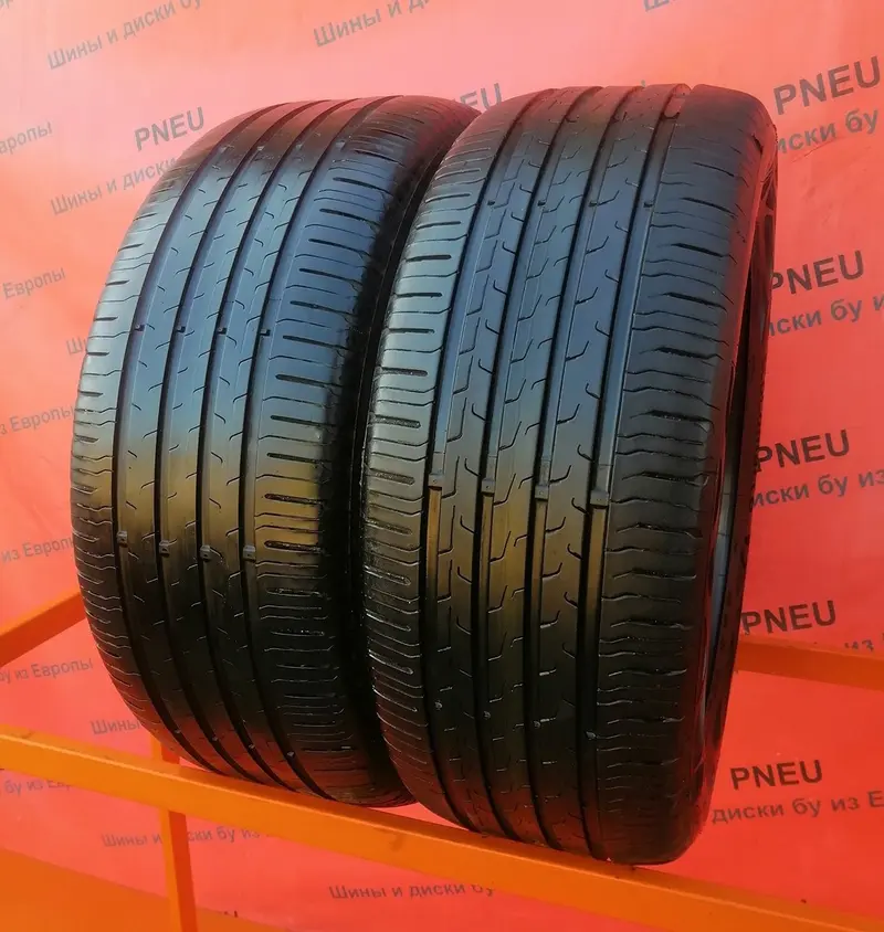 Пара б/у шин 235/55 R17 Continental ContiEcoContact 6