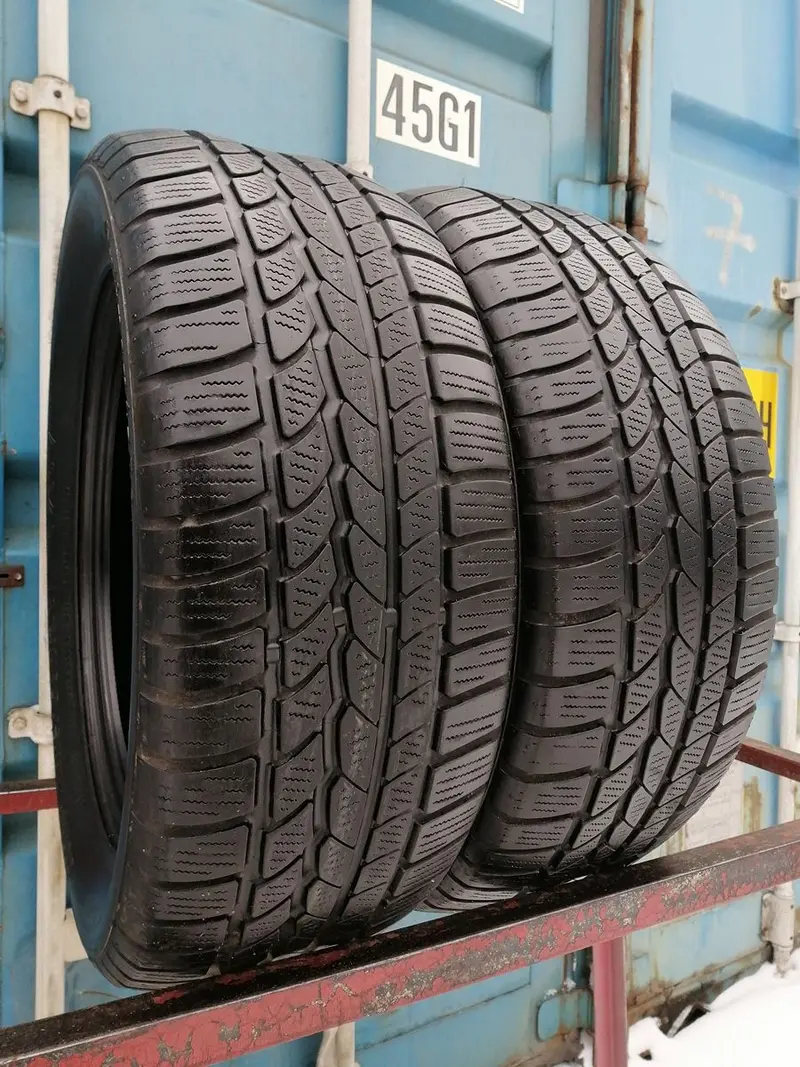 Пара б/у шин 235/55 R17 Continental ContiWinterContact TS 790V