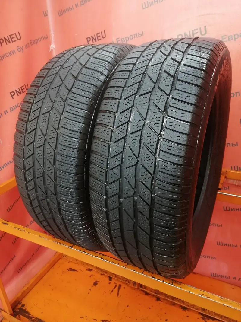 Пара б/у шин 235/55 R17 Continental ContiWinterContact TS 830 P