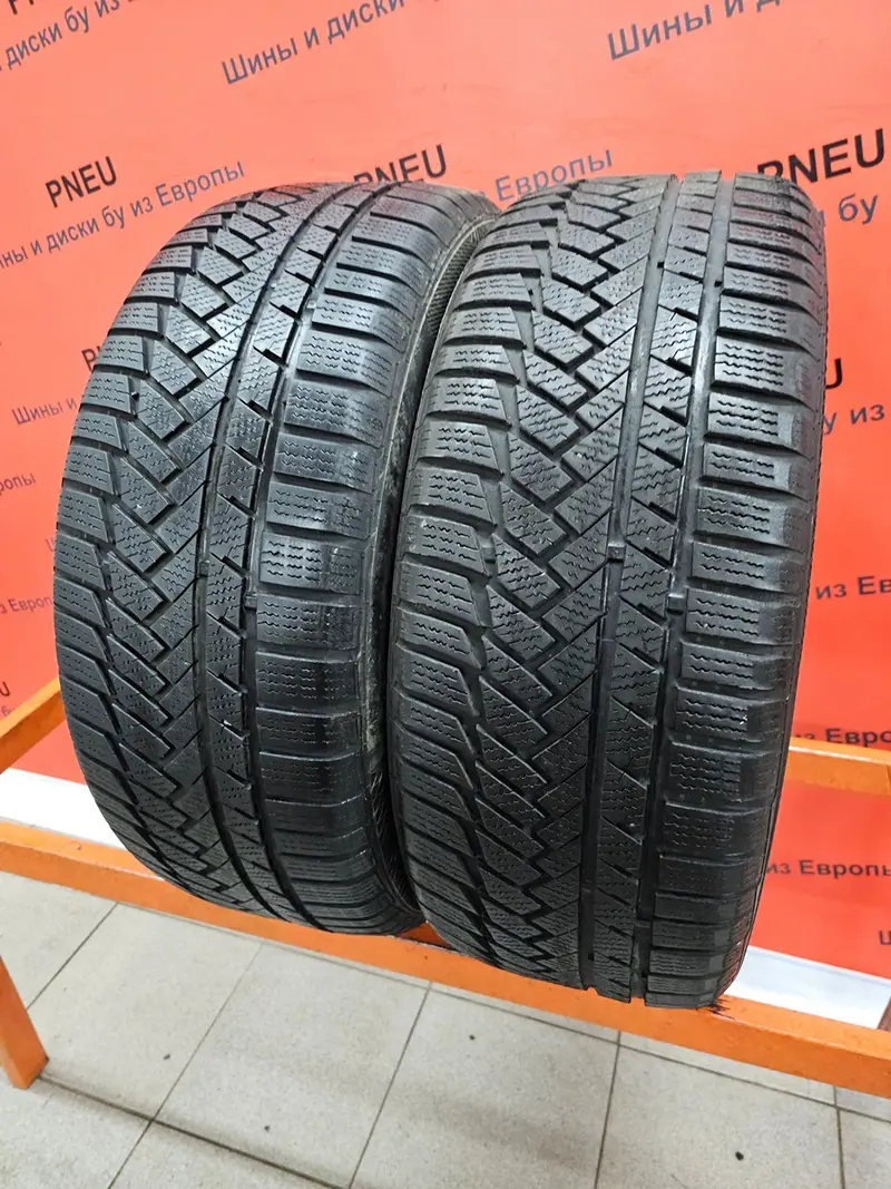 Пара б/у шин 235/55 R17 Continental ContiWinterContact TS 850 P