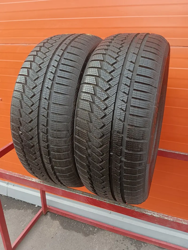 Пара б/у шин 235/55 R17 Continental ContiWinterContact TS 850 P