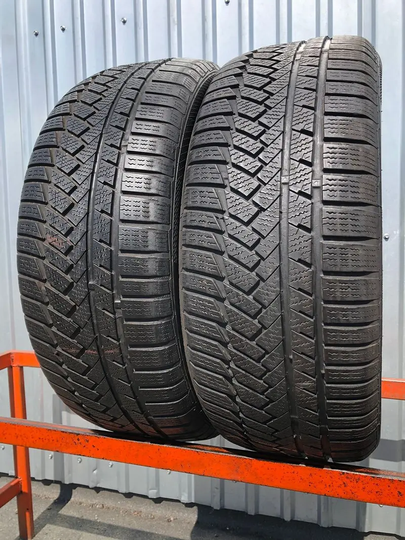 Пара б/у шин 235/55 R17 Continental ContiWinterContact TS 850 P