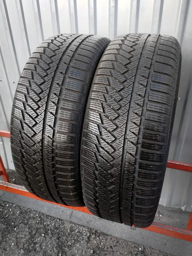 Пара б/у шин 235/55 R17 Continental ContiWinterContact TS 850 P