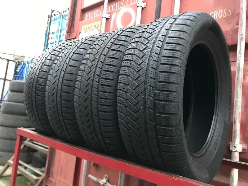 Комплект б/у шин 235/55 R17 Continental ContiWinterContact TS 850 P