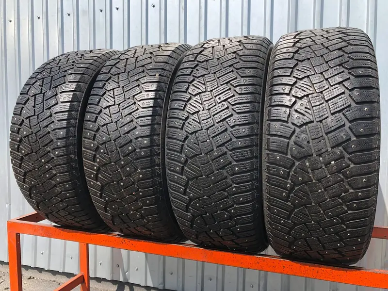 Комплект б/у шин 235/55 R17 Continental IceContact 2
