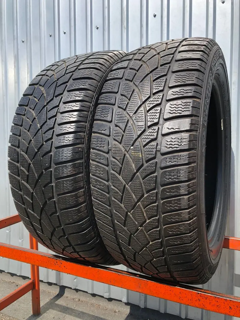 Пара б/у шин 235/55 R17 Dunlop SP Winter Sport 3D