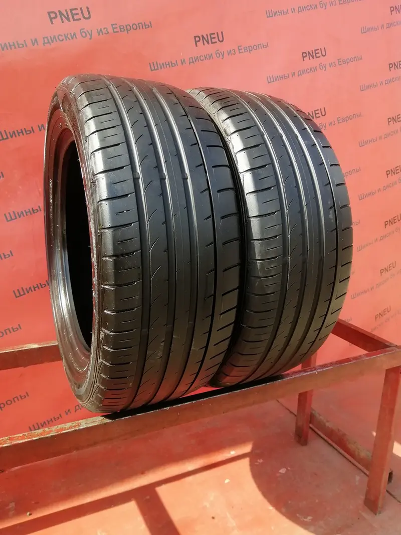 Пара б/у шин 235/55 R17 Falken Azenis FK-453CC
