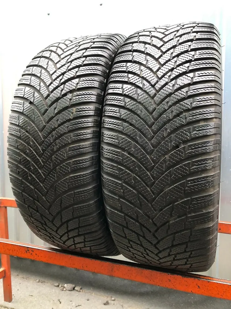 Пара б/у шин 235/55 R17 Firestone Winterhawk 4