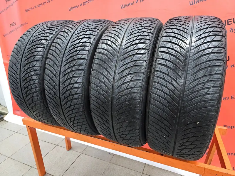 Комплект б/у шин 235/55 R17 Michelin Pilot Alpin 5