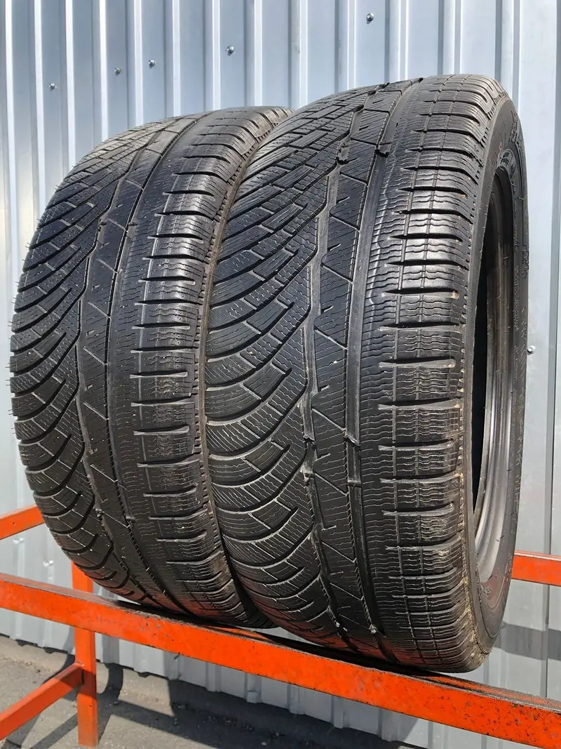 Пара б/у шин 235/55 R17 Michelin Pilot Alpin PA 4