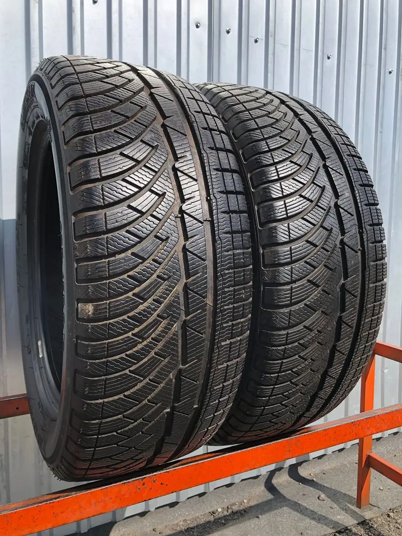 Пара б/у шин 235/55 R17 Michelin Pilot Alpin PA 4