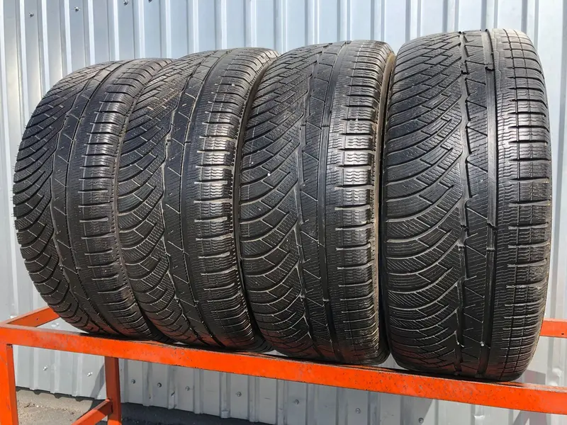 Комплект б/у шин 235/55 R17 Michelin Pilot Alpin PA 4