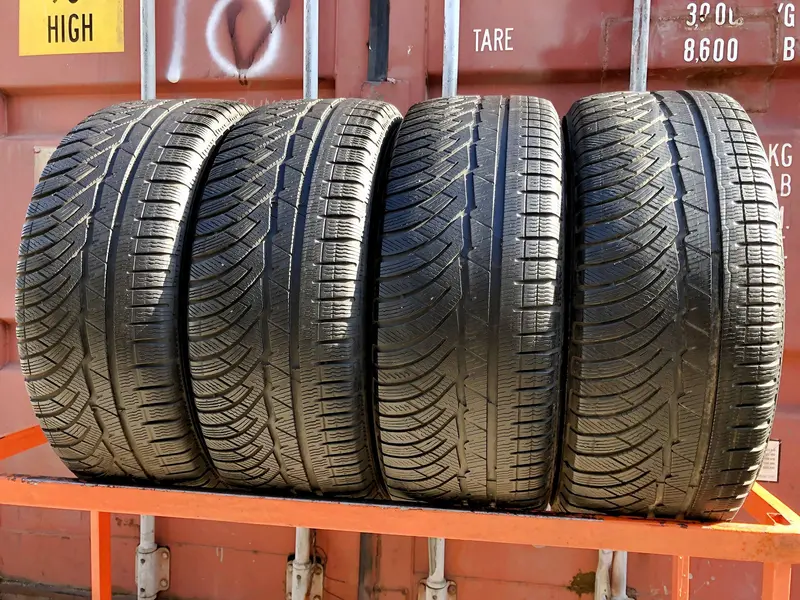 Комплект б/у шин 235/55 R17 Michelin Pilot Alpin PA 4