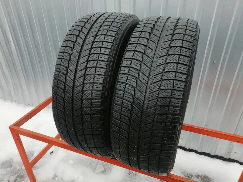 Пара б/у шин 235/55 R17 Michelin X-Ice 3