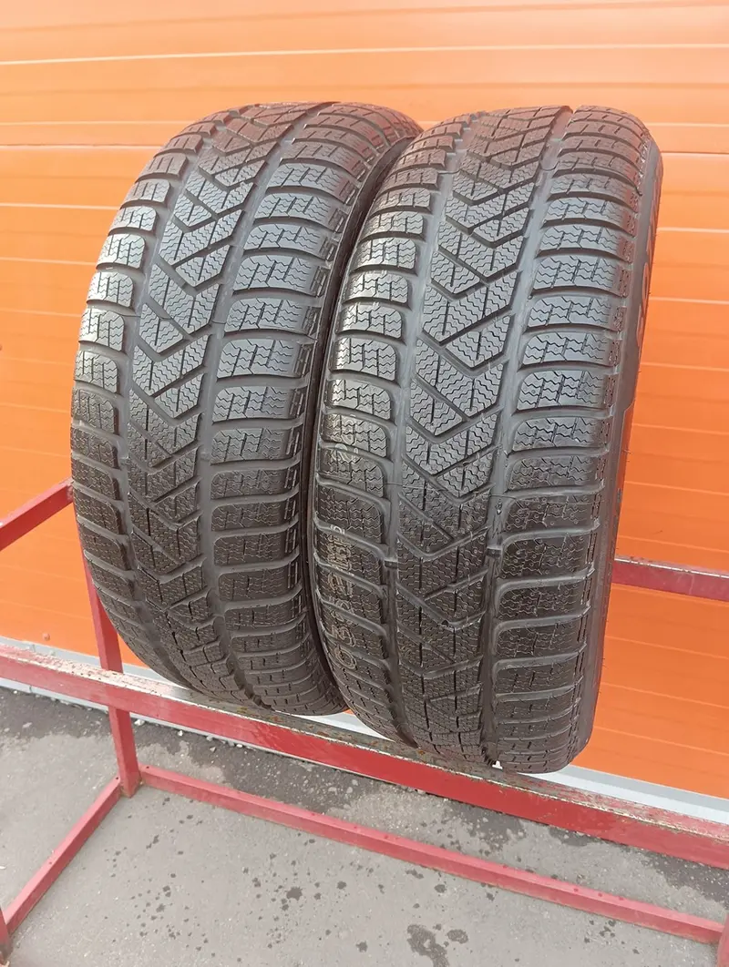 Пара б/у шин 235/55 R17 Pirelli Winter Sottozero 3, фото 1