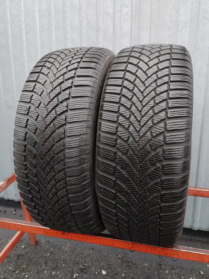 Пара б/у шин 235/55 R18 Bridgestone Blizzak LM-005