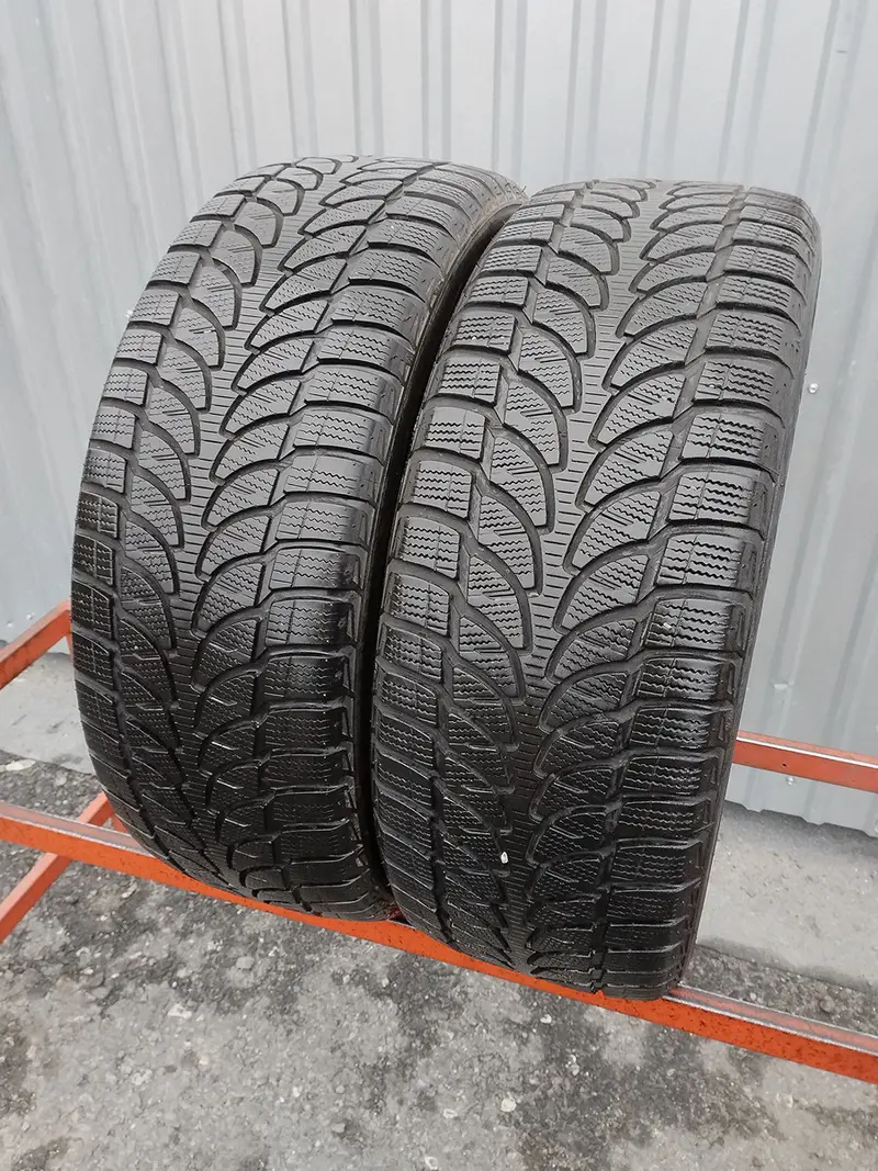 Пара б/у шин 235/55 R18 Bridgestone Blizzak LM-80 EVO