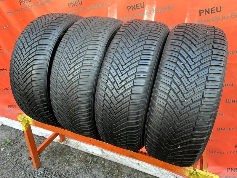 Комплект б/у шин 235/55 R18 Continental AllSeasonContact