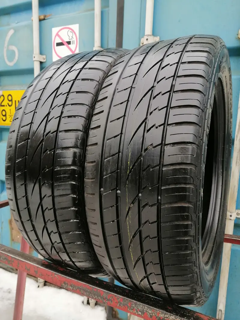 Пара б/у шин 235/55 R18 Continental ContiCrossContact UHP