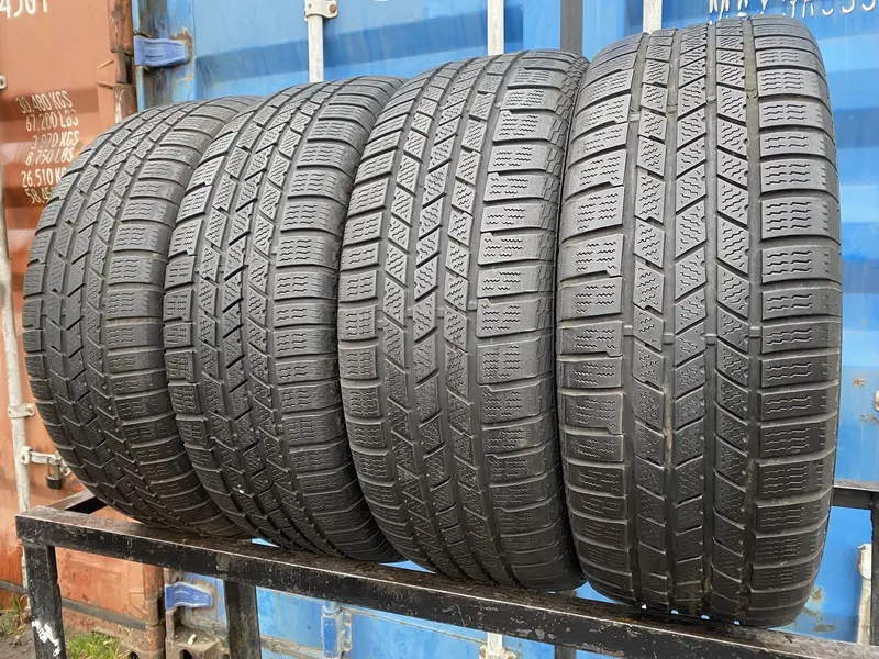 Комплект б/у шин 235/55 R18 Continental ContiCrossContact Winter