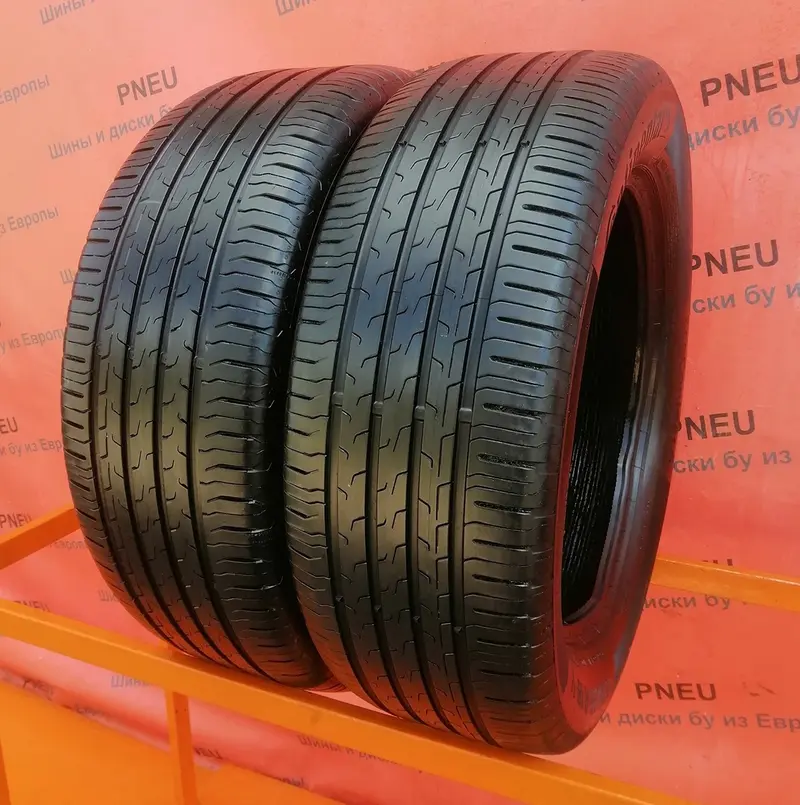 Пара б/у шин 235/55 R18 Continental ContiEcoContact 6