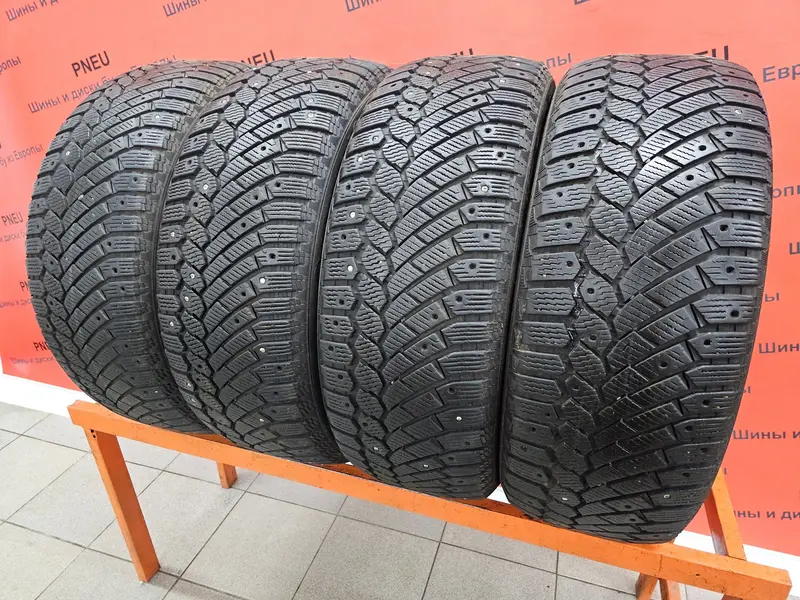 Комплект б/у шин 235/55 R18 Continental ContiIceContact