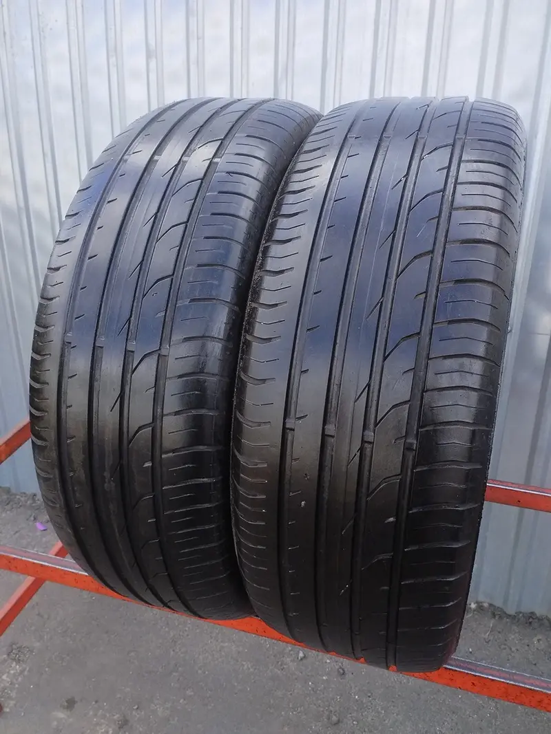 Пара б/у шин 235/55 R18 Continental ContiPremiumContact 2