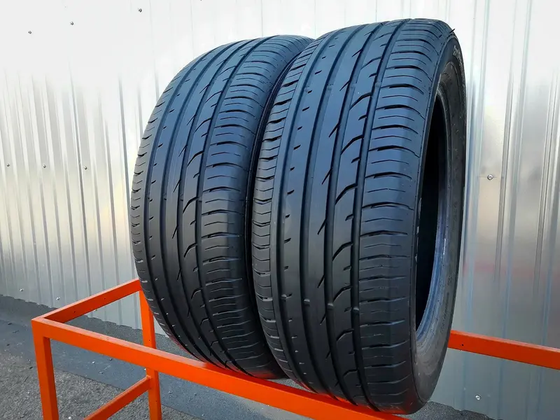 Пара б/у шин 235/55 R18 Continental ContiPremiumContact 2