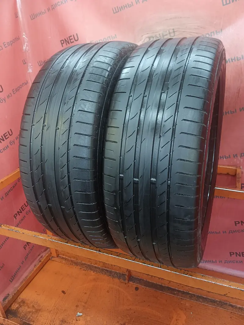 Пара б/у шин 235/55 R18 Continental ContiSportContact 5